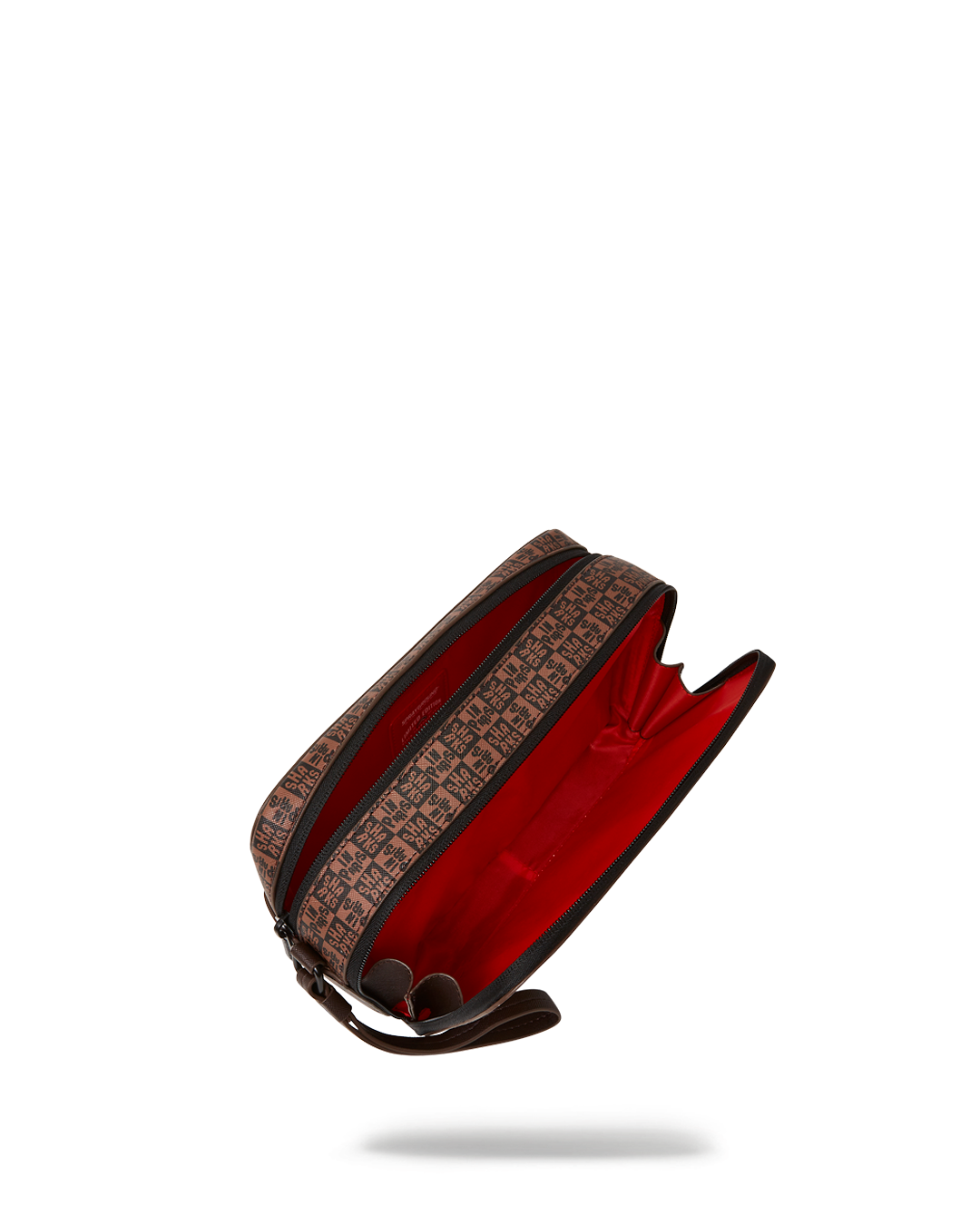SPRAYGROUND® TOILETRY FRENZY SHARKS TOILETRY BAG