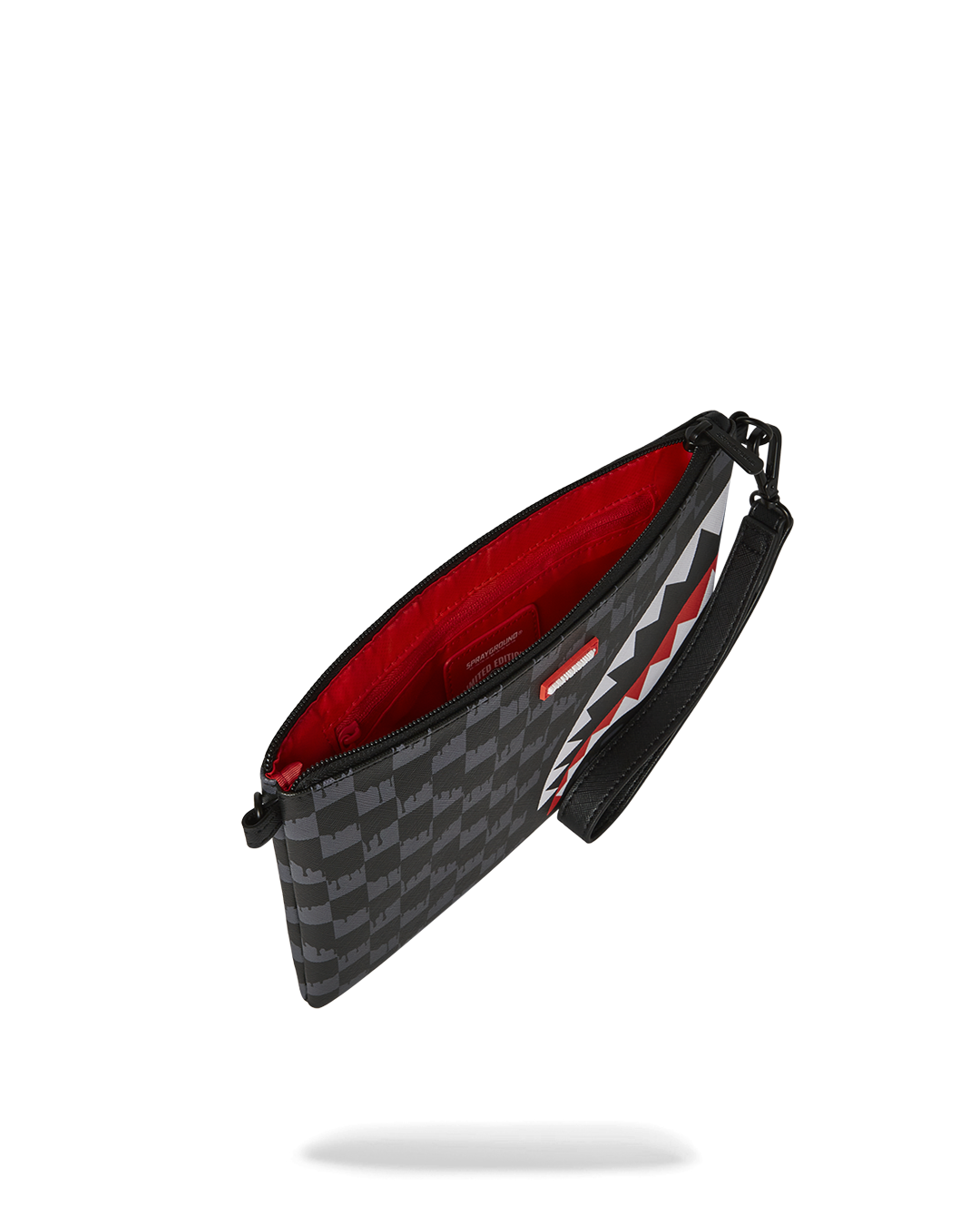 SPRAYGROUND® POUCHETTE ATOMIC VAPOR CROSSOVER CLUTCH W/ SHOULDER STRAP