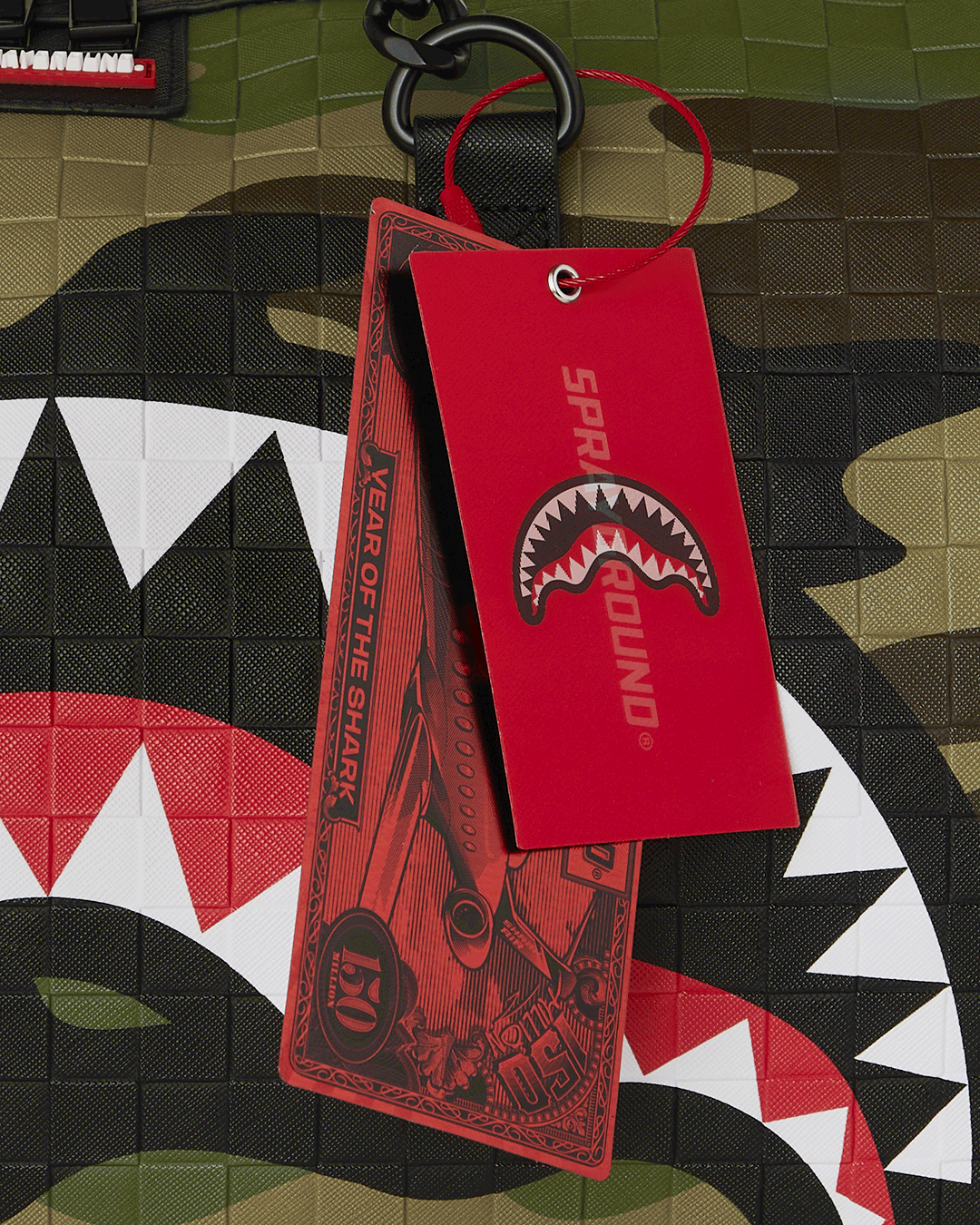 SPRAYGROUND® DUFFLE CAMORICH ROYALE CHAIN DUFFLE