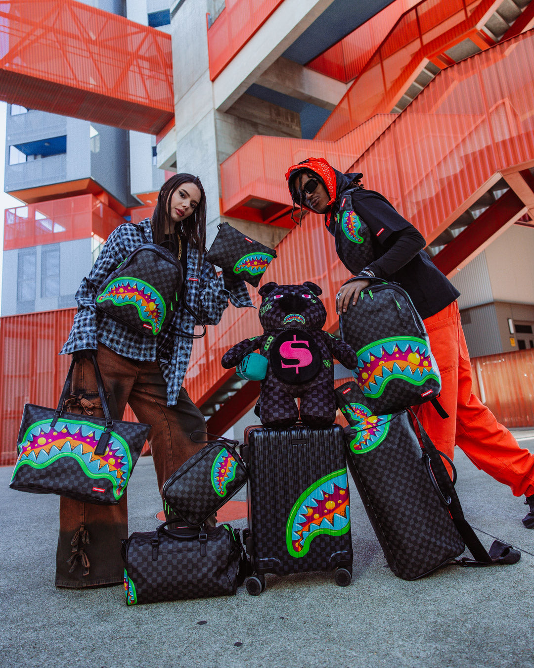 SPRAYGROUND® TOTE SLIME TAKEOVER TOTE
