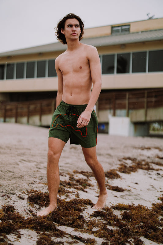 SPRAYGROUND® SWIM SPECIAL OPS GLOBAL HAWK SWIM SHORTS