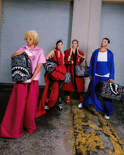 SPRAYGROUND® TOTE CRAZY CHECK TOTE