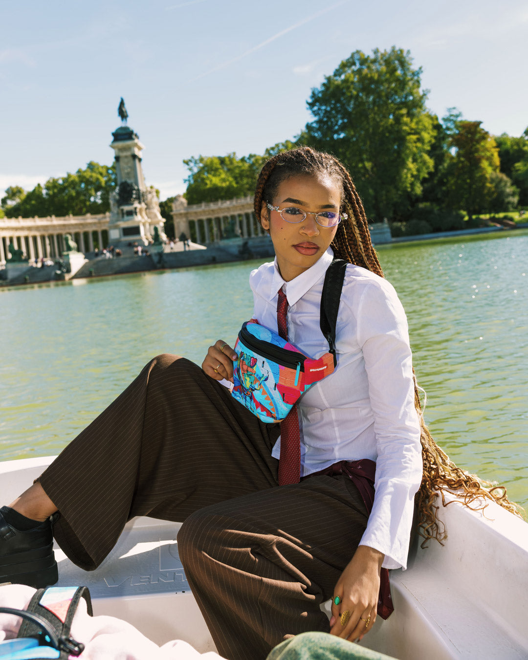 SPRAYGROUND® CROSSBODY SPONGEMONET SAVVY CROSSBODY
