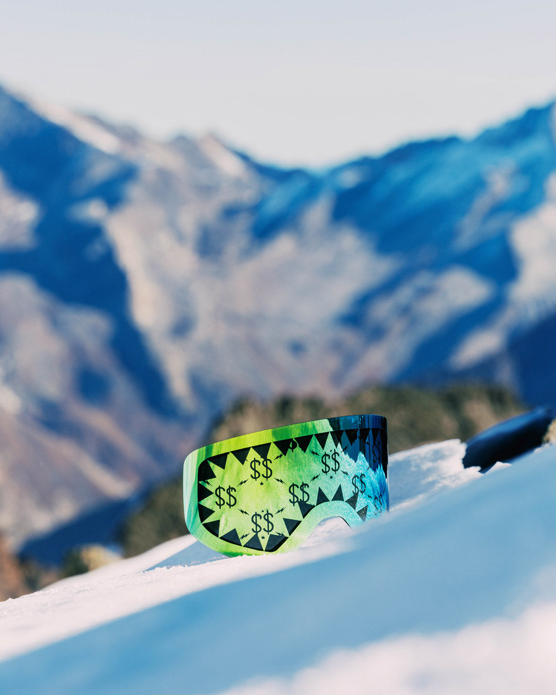 SPRAYGROUND® APPAREL GRAFFITI SKI GOGGLES SET (3 INTERCHANGEABLE LENSES)