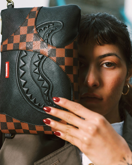 SPRAYGROUND® POUCHETTE JETSTREAM SHADOW CROSSOVER CLUTCH