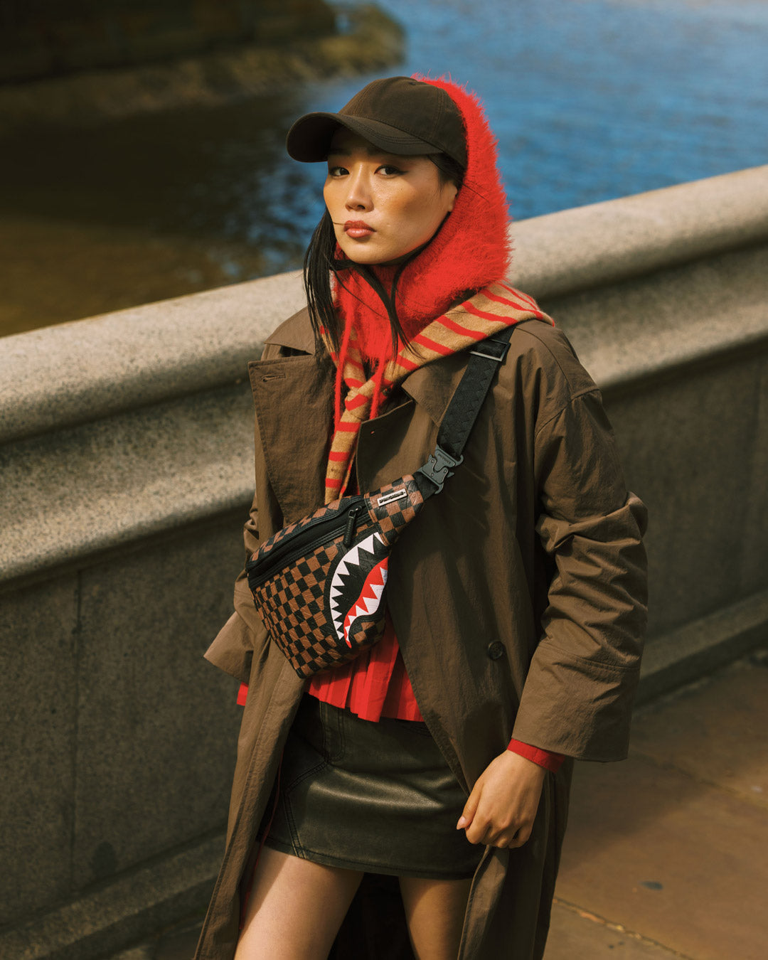 SPRAYGROUND® CROSSBODY CHECK 2 EMBOSS SAVVY CROSSBODY