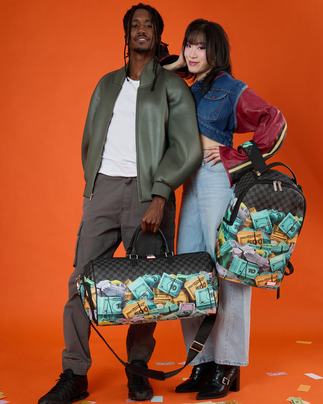 SPRAYGROUND® BACKPACK MONOPOLY MONEY STACKS BACKPACK