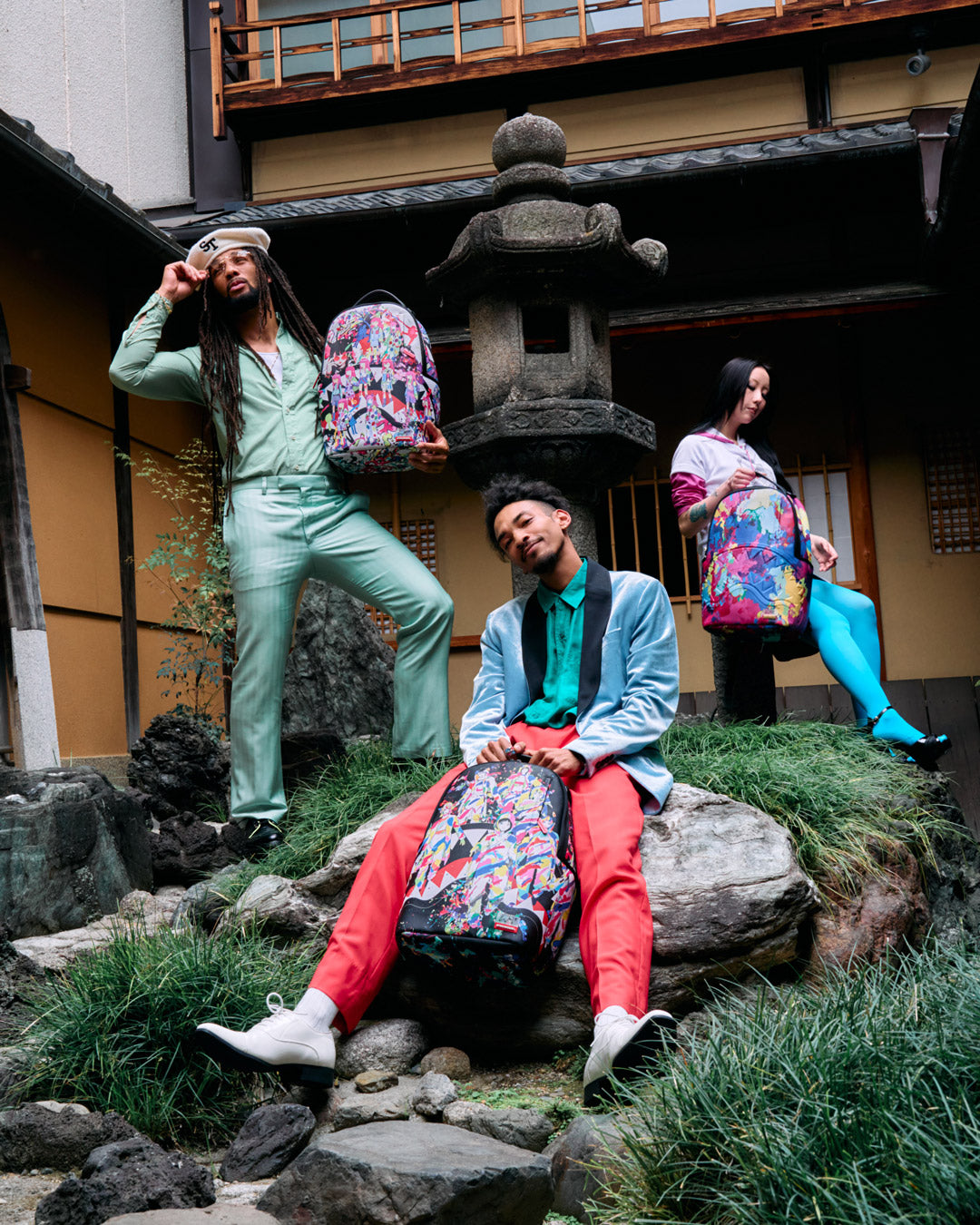 SPRAYGROUND® BACKPACK COLLABORTION HIDEKI SAIJO KAWAII CHAOS BACKPACK