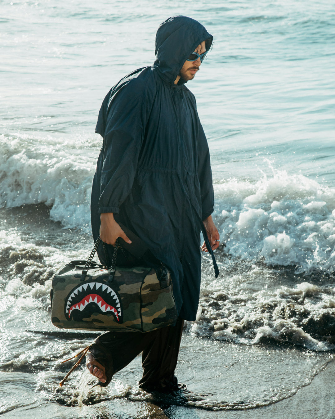 SPRAYGROUND® DUFFLE CAMORICH ROYALE CHAIN DUFFLE