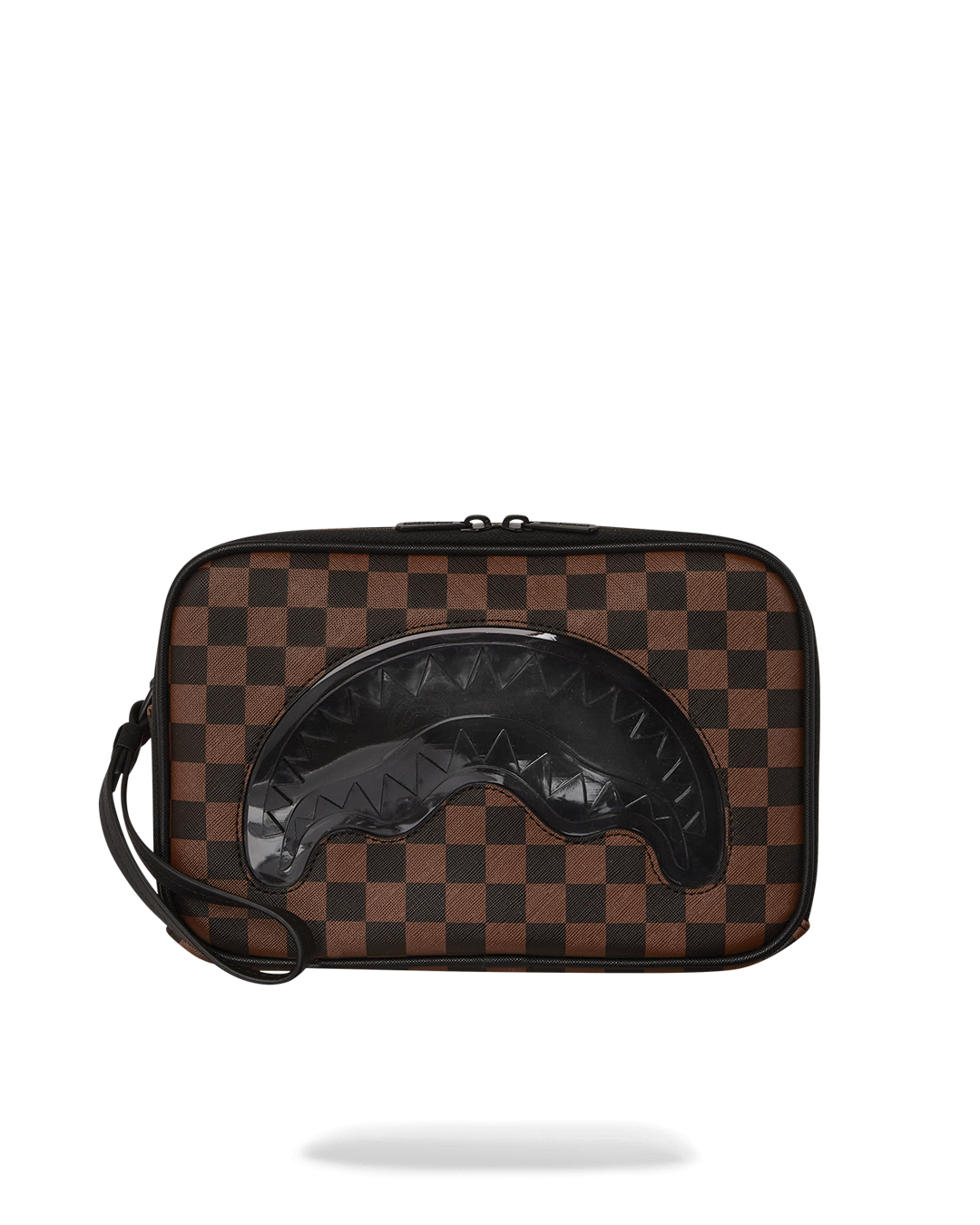 SPRAYGROUND® TOILETRY SHARKS IN PARIS CLEAR FOR TAKEOFF TOILETRY BAG