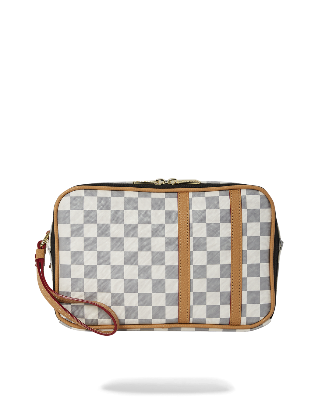 SPRAYGROUND® TOILETRY HENNY LATTE BRICKSIDE TOILETRY BAG