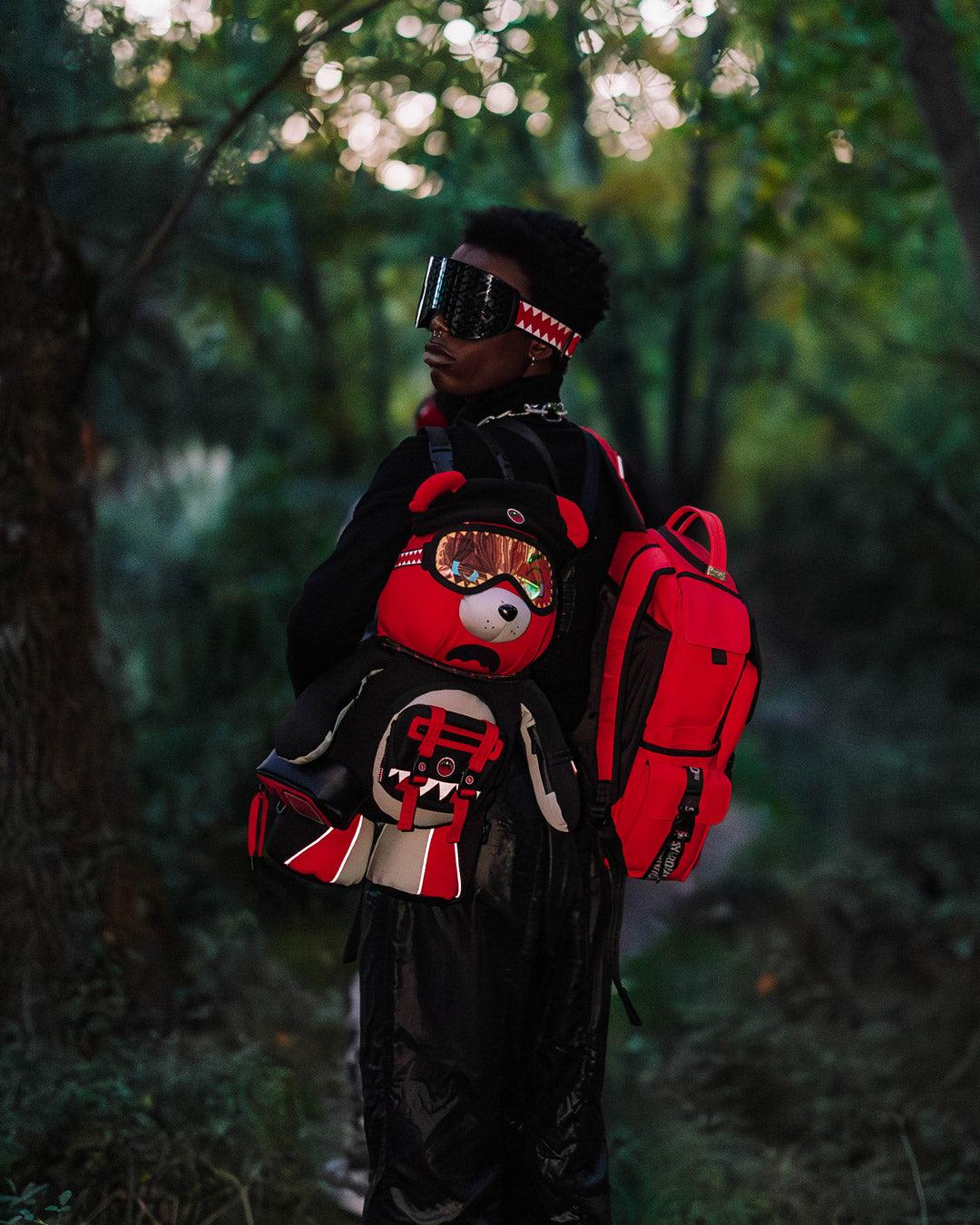 SPRAYGROUND® BACKPACK SKY HIGH SEEKERS ARCTIC BEAR BACKPACK