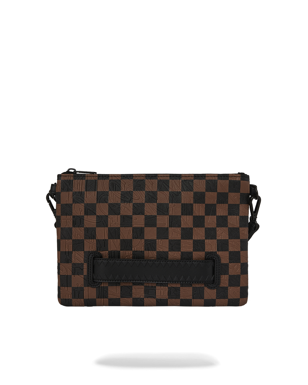 SPRAYGROUND® POUCHETTE CHECK 2 EMBOSS CROSSOVER CLUTCH