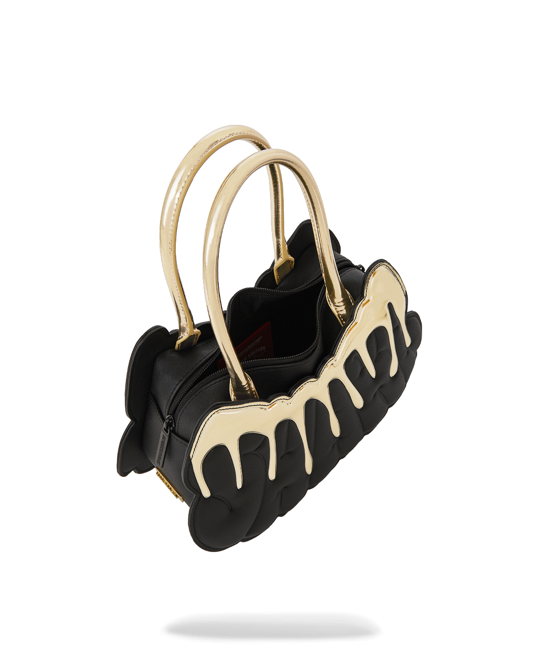 SPRAYGROUND® HANDBAG GOLD AND DANGEROUS SHARK HANDBAG