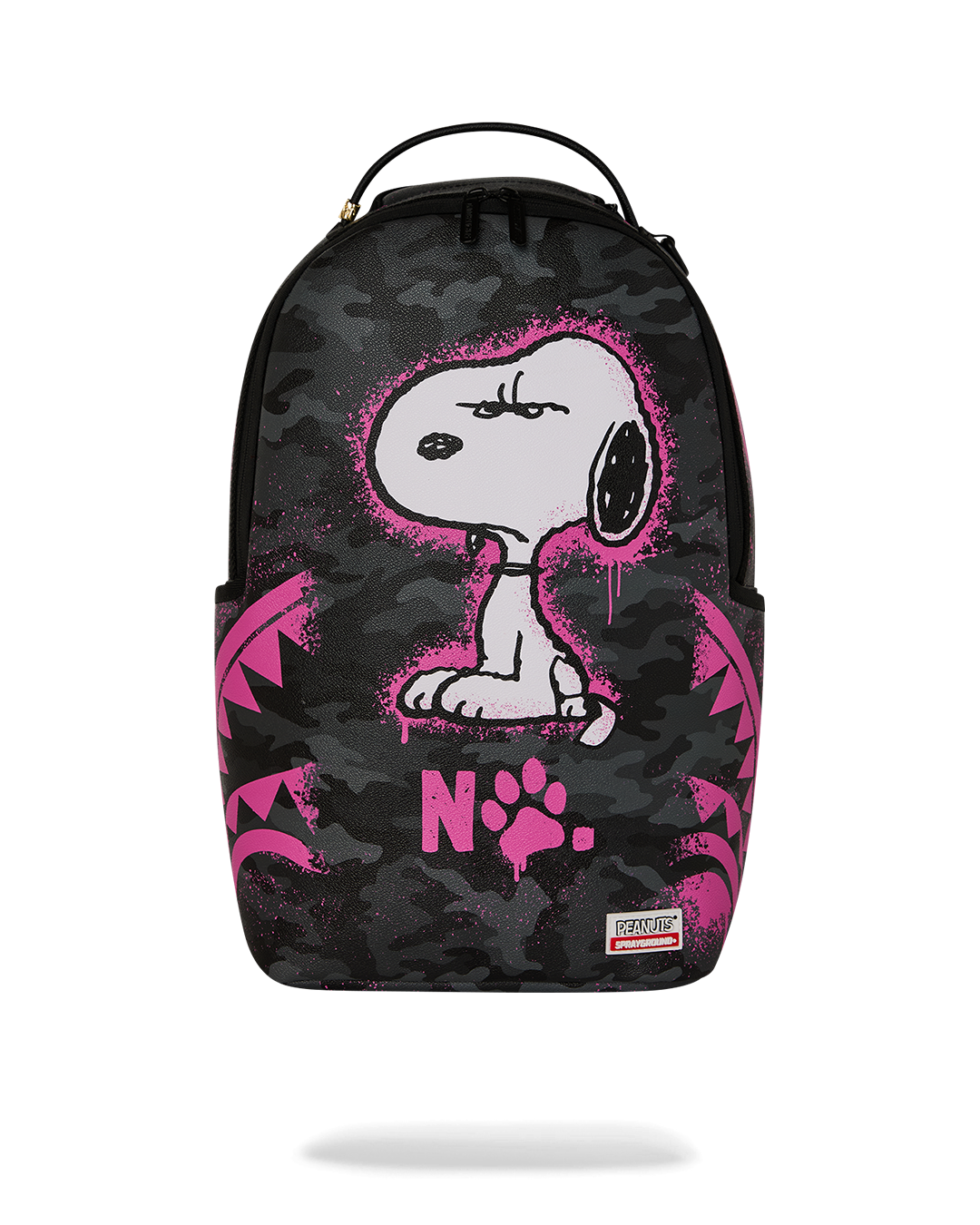 SPRAYGROUND® BACKPACK SNOOPY PINK STENCIL BACKPACK