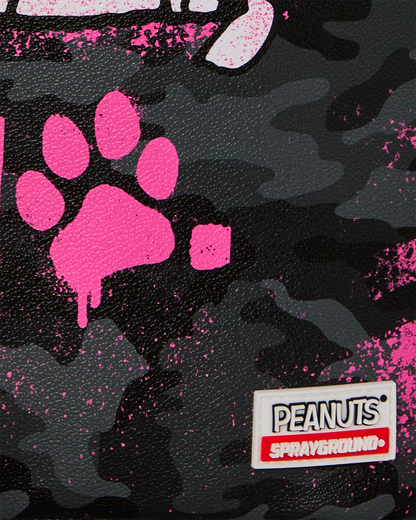 SPRAYGROUND® BACKPACK SNOOPY PINK STENCIL BACKPACK