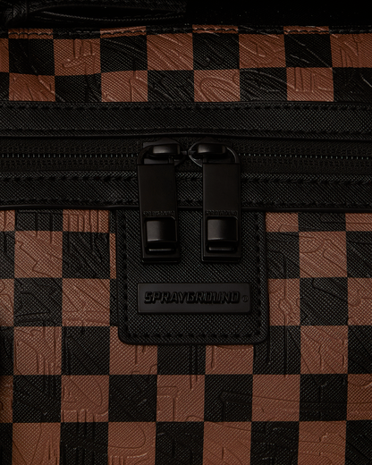 SPRAYGROUND® DUFFLE CHECK 2 EMBOSS DUFFLE