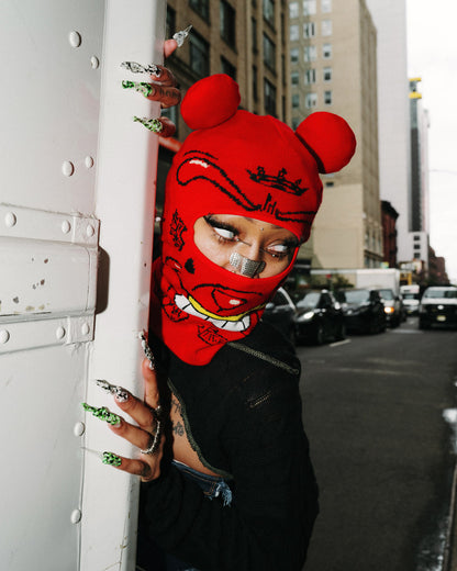 SPRAYGROUND® SKI MASK DIABLO BEAR SKI MASK