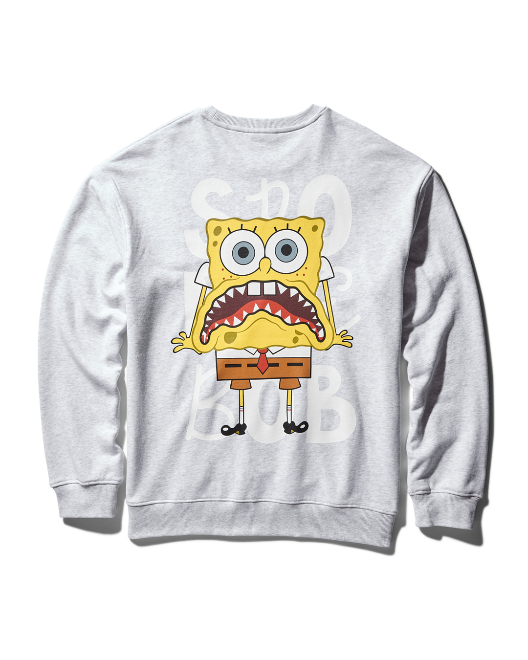SPRAYGROUND® APPAREL SPRAYGROUND PULLOVER CREW NECK SWEATSHIRT (LT GREY)