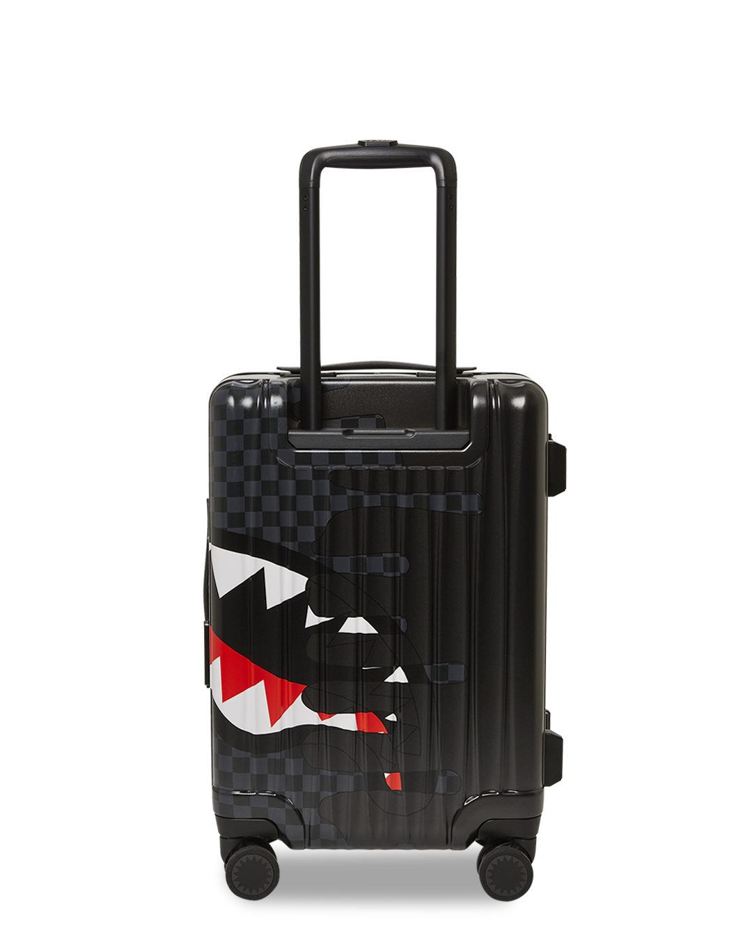 SPRAYGROUND® LUGGAGE UNFINISHED SHARK HARD SHELL CARRY-ON LUGGAGE