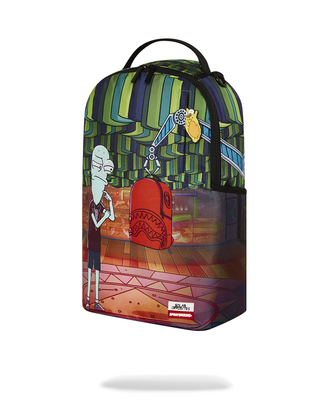 SPRAYGROUND® BACKPACK SOLAR OPPOSITES CLOSET CANUNDRUM DLXR BACKPACK