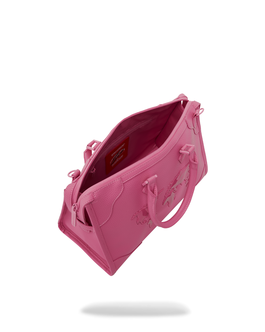 SPRAYGROUND® DUFFLE JAMES GLOBAL PINK PYRAMID DUFFLE