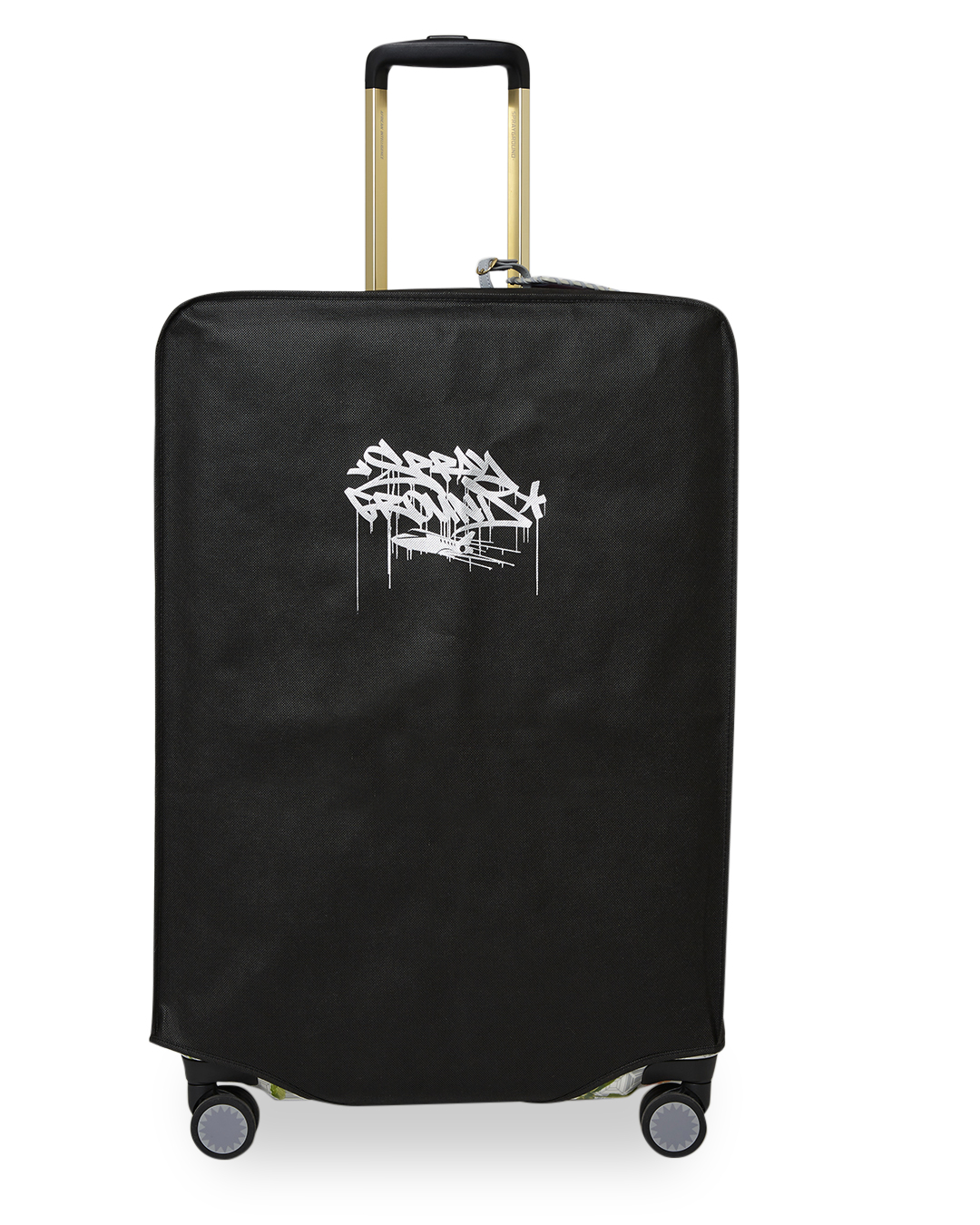 SPRAYGROUND® LUGGAGE A.I. AFRICAN INTELLIGENCE ELEGANT ENERGY FULL SIZE LUGGAGE - SANDFLOWER COLLAB