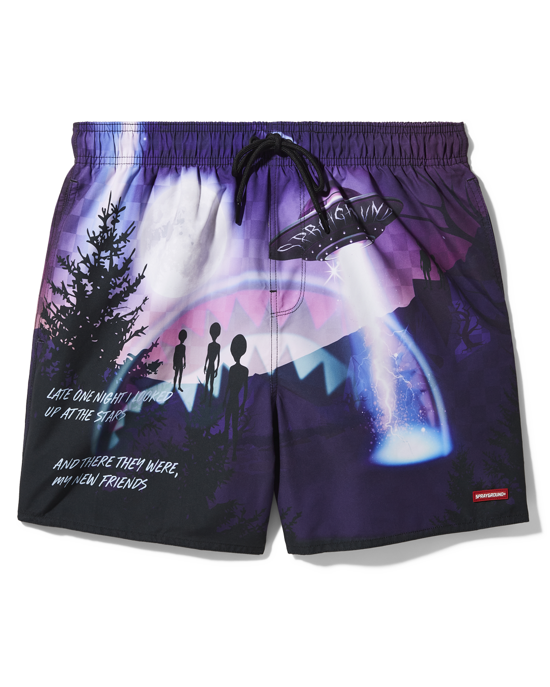 SPRAYGROUND® SWIM LATE ONE NIGHT SWIM SHORTS