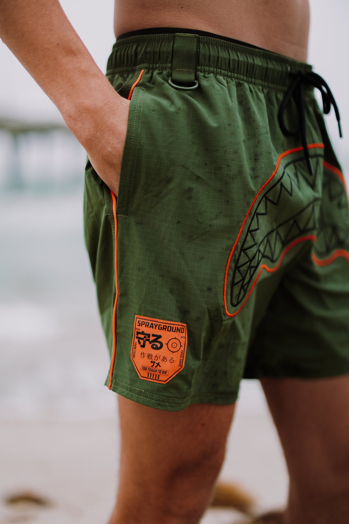 SPRAYGROUND® SWIM SPECIAL OPS GLOBAL HAWK SWIM SHORTS