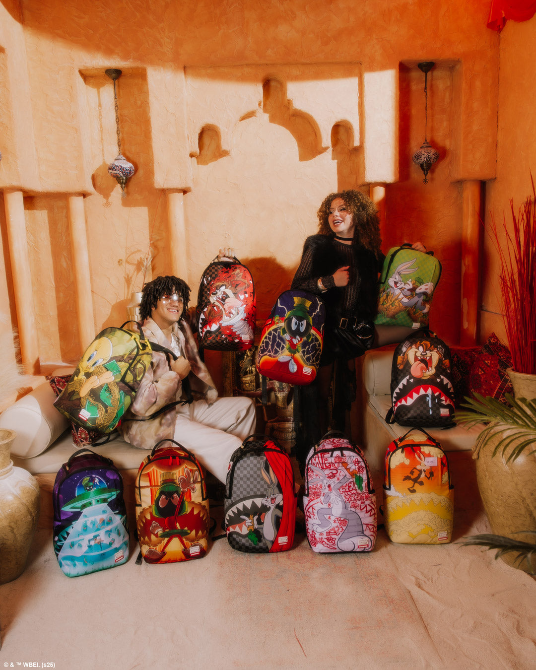 SPRAYGROUND® BACKPACK LOONEY TUNES COYOTE SMOKE DROP DLXR BACKPACK