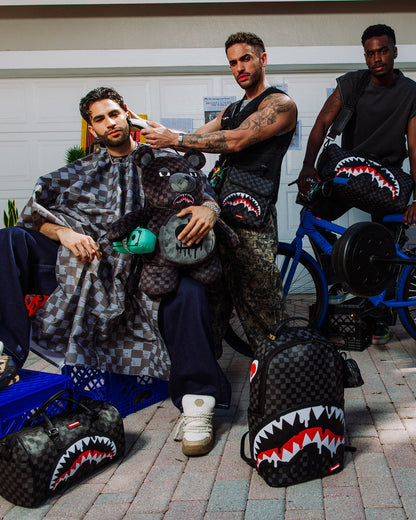 SPRAYGROUND® DUFFLE SHARKS IN PARIS THUNDERDRIP MINI DUFFLE