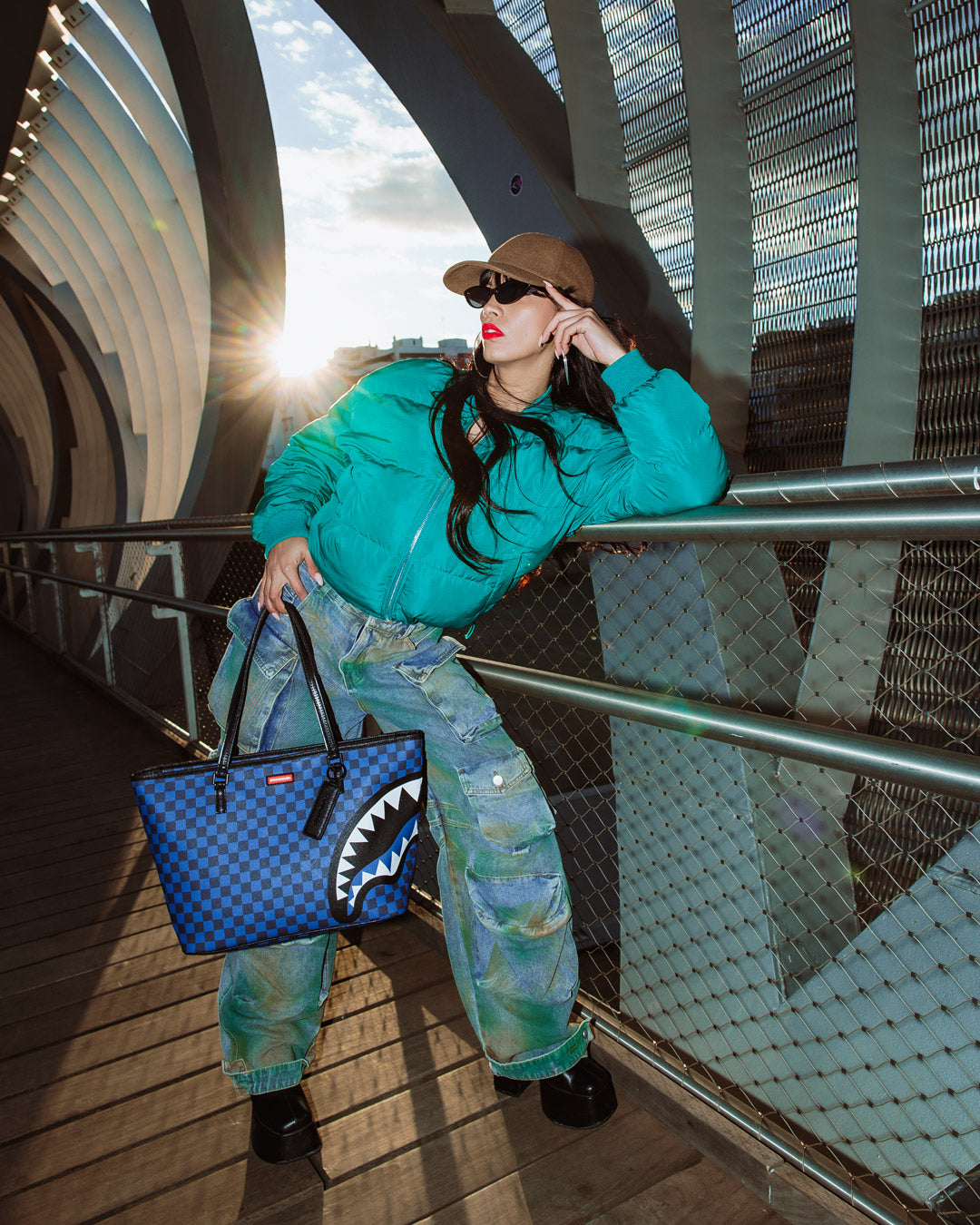 SPRAYGROUND® TOTE MIDNIGHT MAGIC SHARKS IN PARIS TOTE
