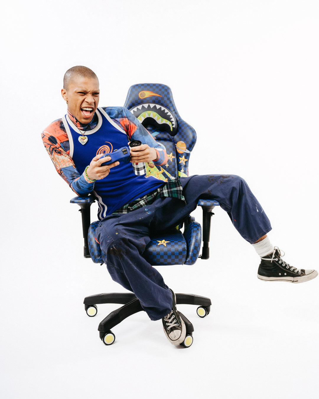 SPRAYGROUND® GAMING CHAIR SPACE WARPED GAMING CHAIR
