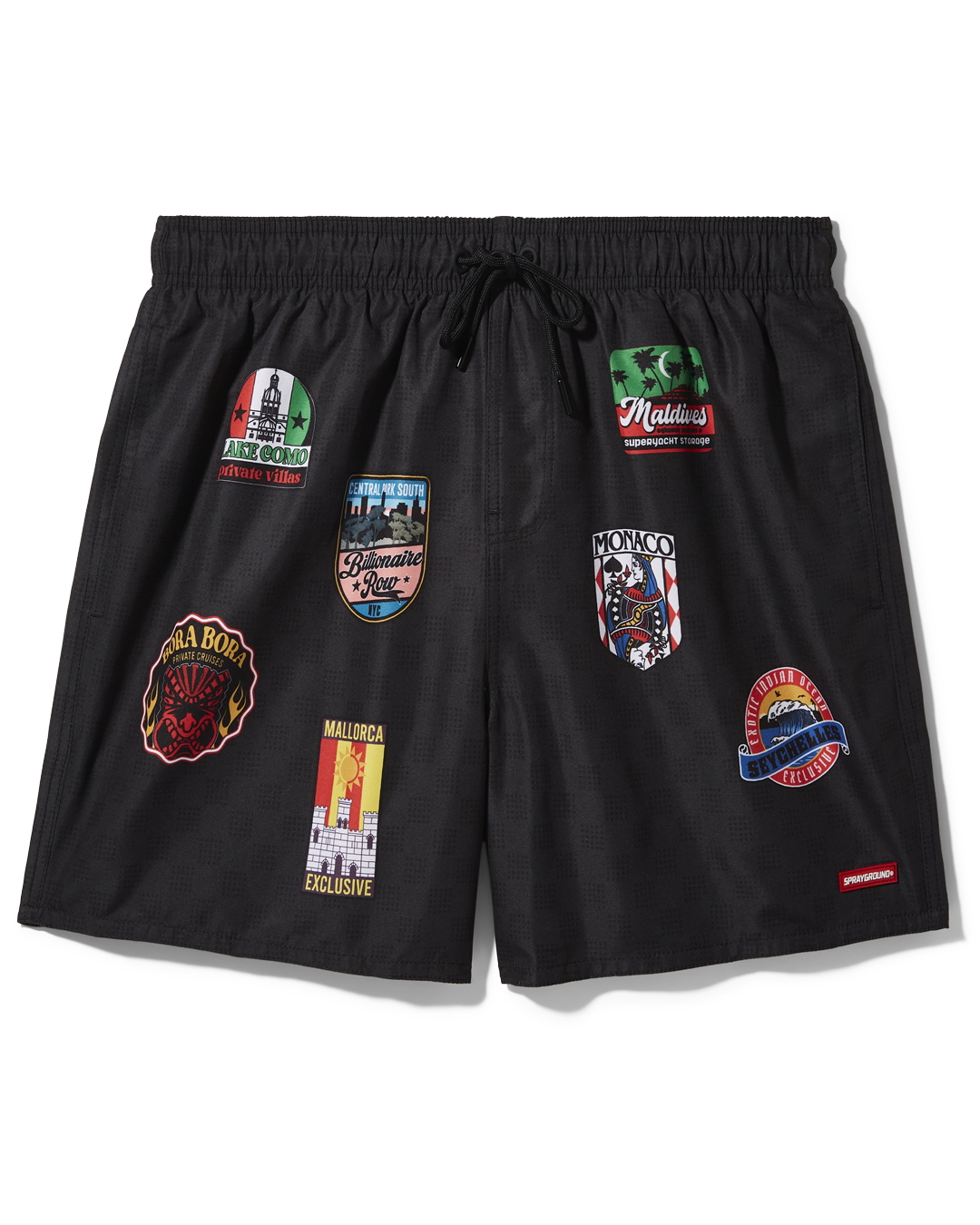 SPRAYGROUND® SWIM GLOBAL MOGUL BILLIONAIRE SWIM SHORTS