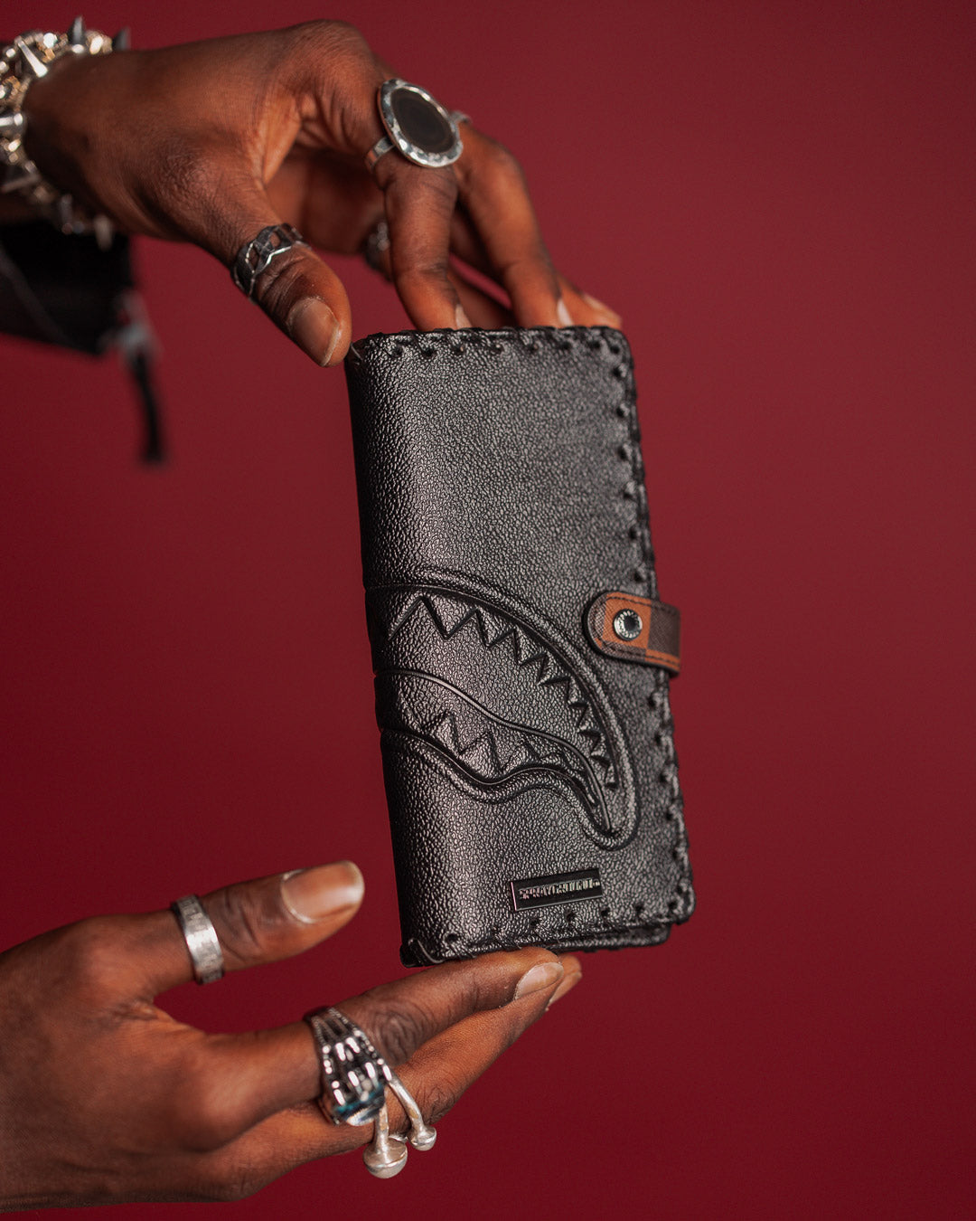 SPRAYGROUND® WALLET CHECKPOINT ROYALE SINGLE-FOLD WALLET