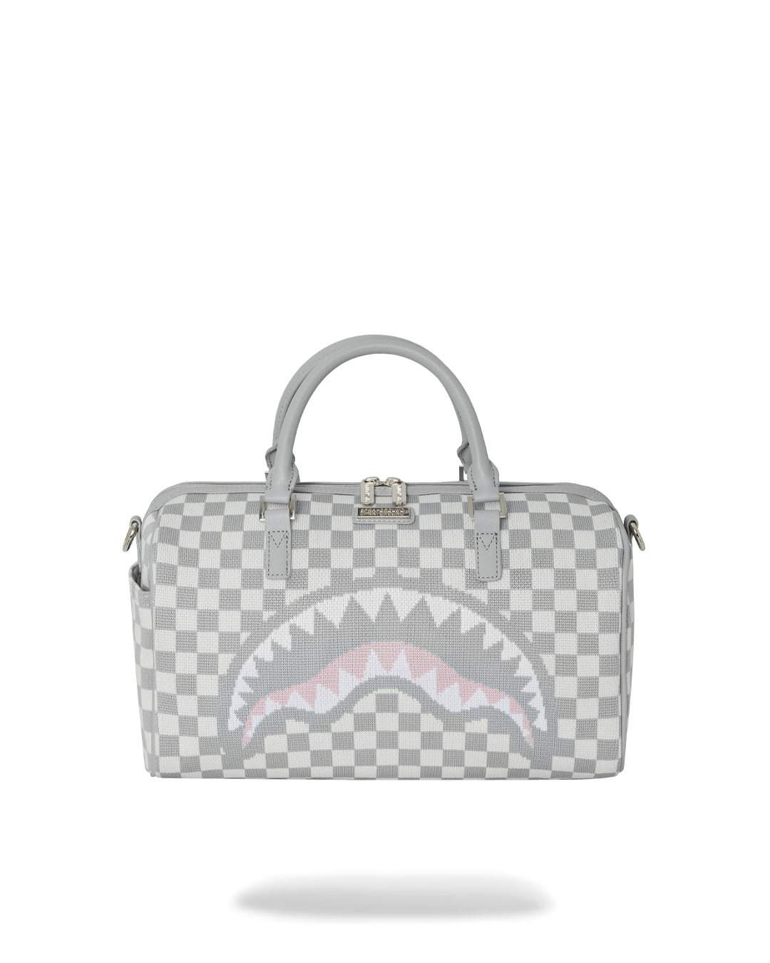 SPRAYGROUND® DUFFLE KNIT SHARKS IN PARIS IN CREAM MINI DUFFLE