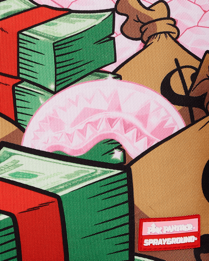 SPRAYGROUND® BACKPACK PINK PANTHER FORTRESS OF MONEY-TUDE BACKPACK