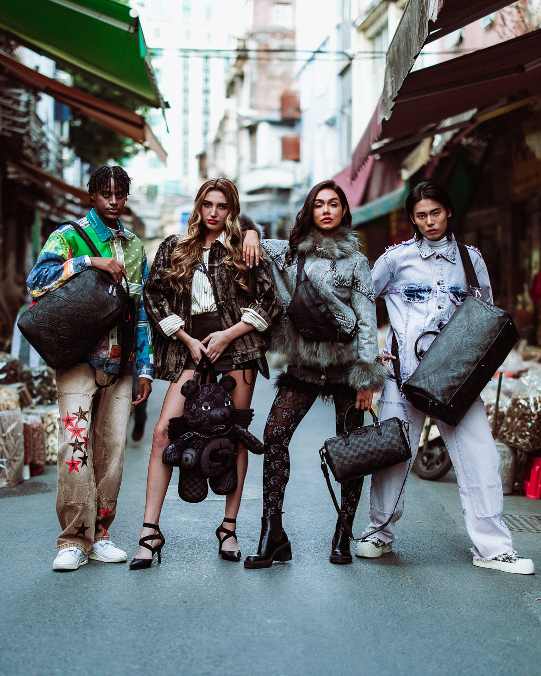 SPRAYGROUND® BACKPACK 3AM CHECK MONEYBEAR BACKPACK