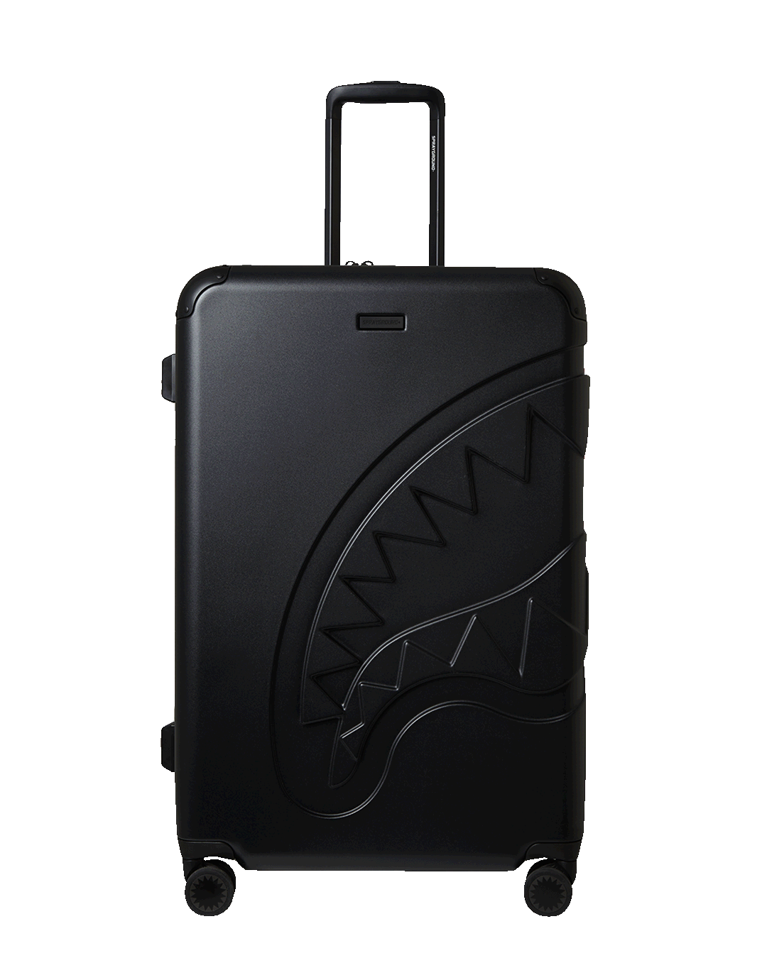 SPRAYGROUND® LUGGAGE PRINTED ZIPPER SHARK FULL-SIZE LUGGAGE
