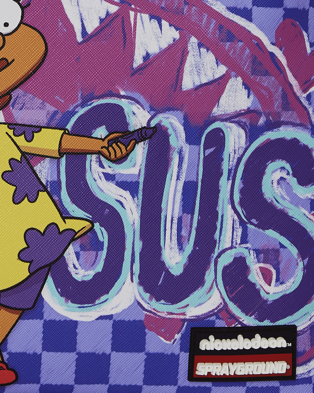 SPRAYGROUND® TOTE RUGRATS SUSIE CRAYON SHARK MESSENGER TOTE