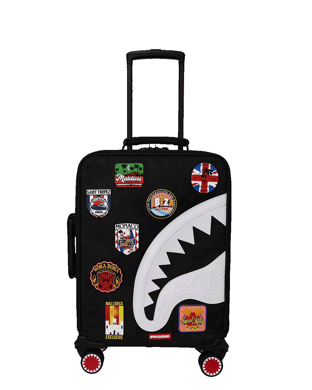 SPRAYGROUND® LUGGAGE GLOBAL MOGUL BILLIONAIRE IMPERIAL CARRY-ON LUGGAGE