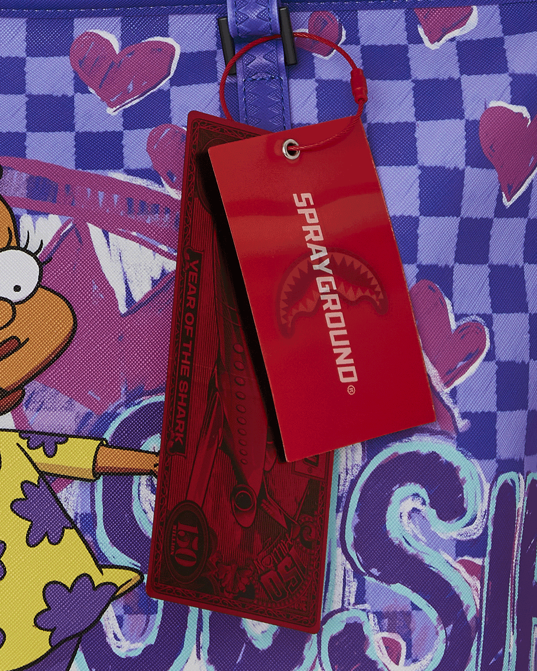 SPRAYGROUND® TOTE RUGRATS SUSIE CRAYON SHARK MESSENGER TOTE