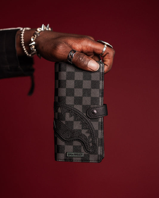SPRAYGROUND® WALLET MIDNIGHT CHATEAU SINGLE-FOLD WALLET