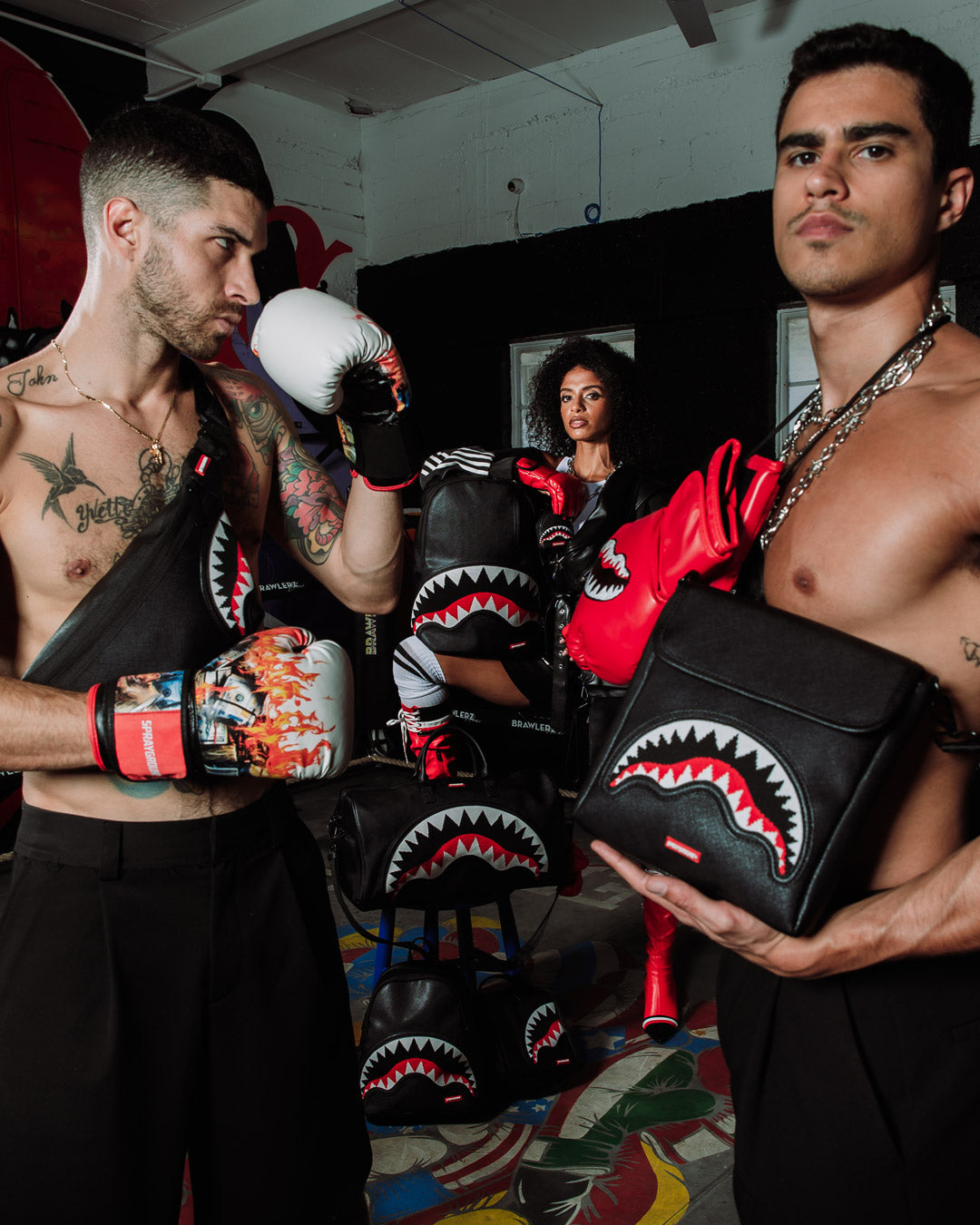 SPRAYGROUND® SNACK PACK FLY KNIT MOUTH LUNCH BOX