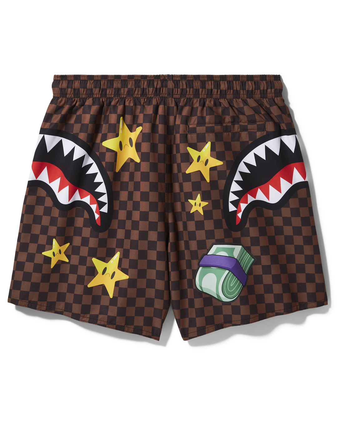 SPRAYGROUND® SWIM PARIS PATCH SWIM SHORTS