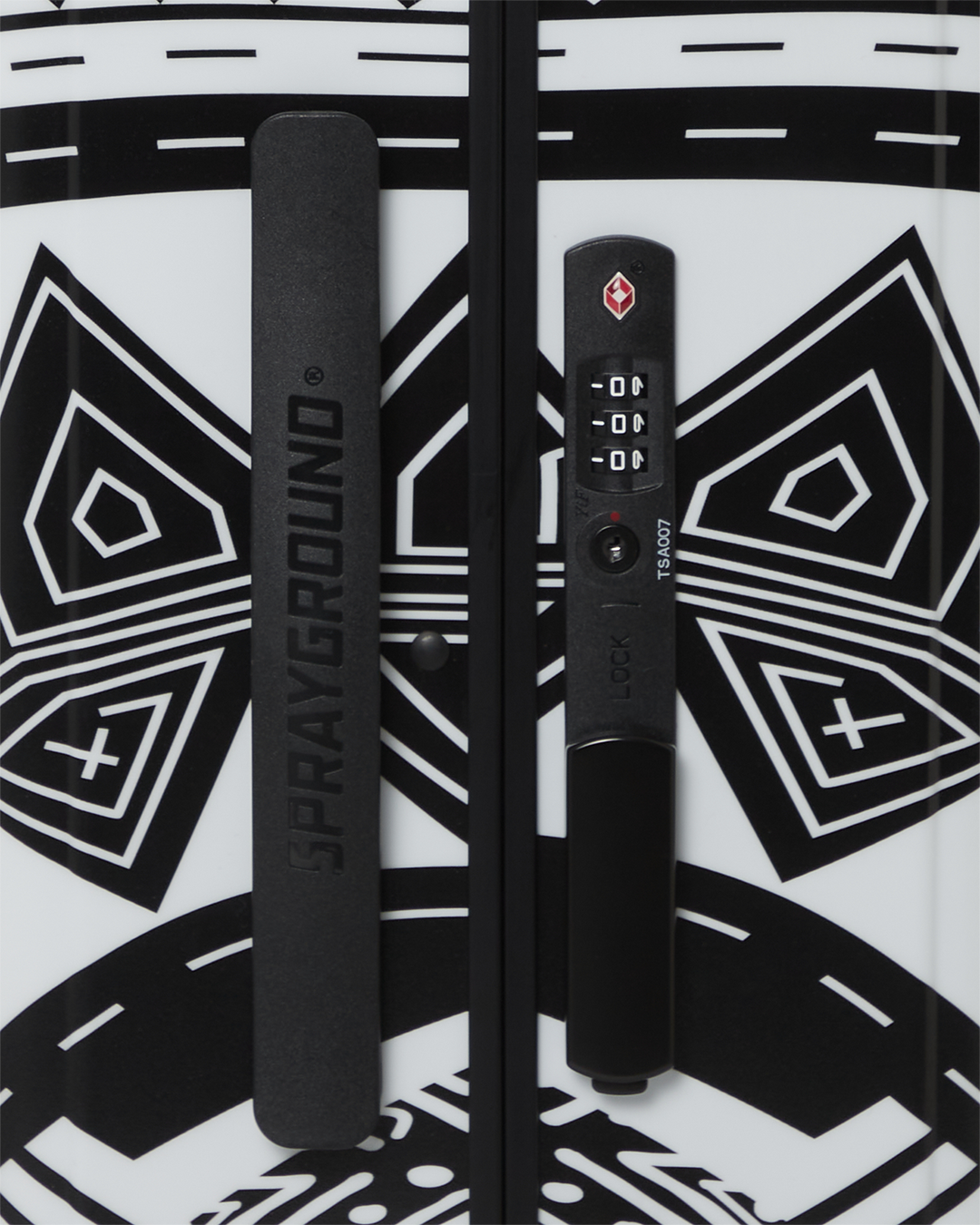 SPRAYGROUND® LUGGAGE A.I. AFRICAN INTELLIGENCE THE SKYHAWK CARRY-ON LUGGAGE - SANDFLOWER COLLAB