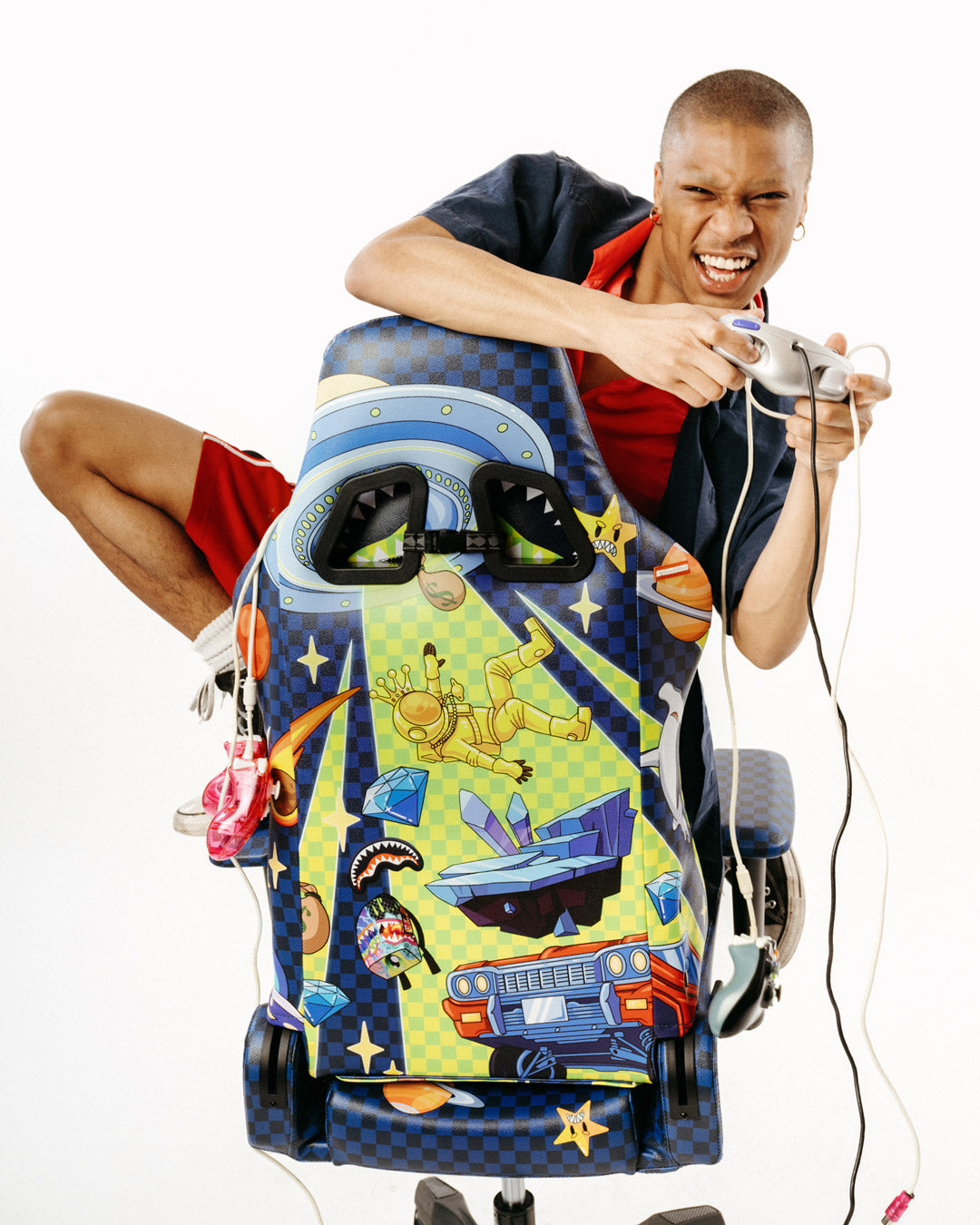 SPRAYGROUND® GAMING CHAIR SPACE WARPED GAMING CHAIR