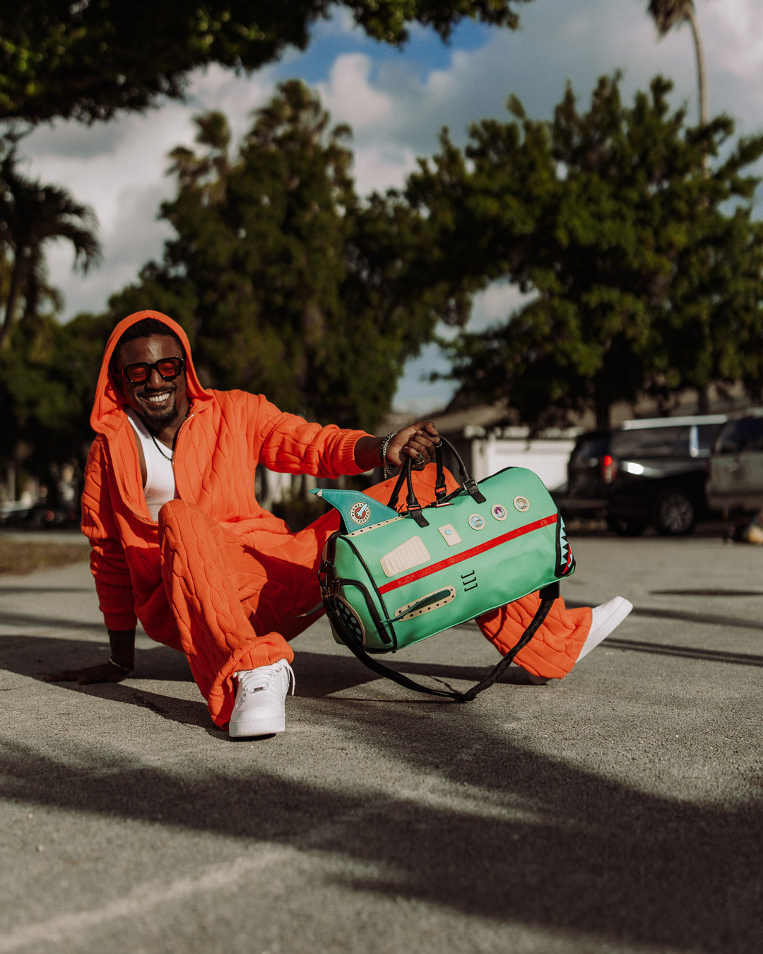 SPRAYGROUND® DUFFLE FUTURAMA PLANET EXPRESS PACK DUFFLE