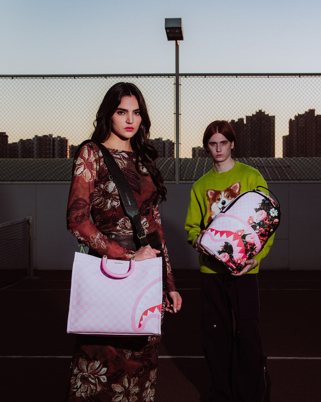 SPRAYGROUND® TOTE JARDIN DE FLORES TORTUGA TOTE