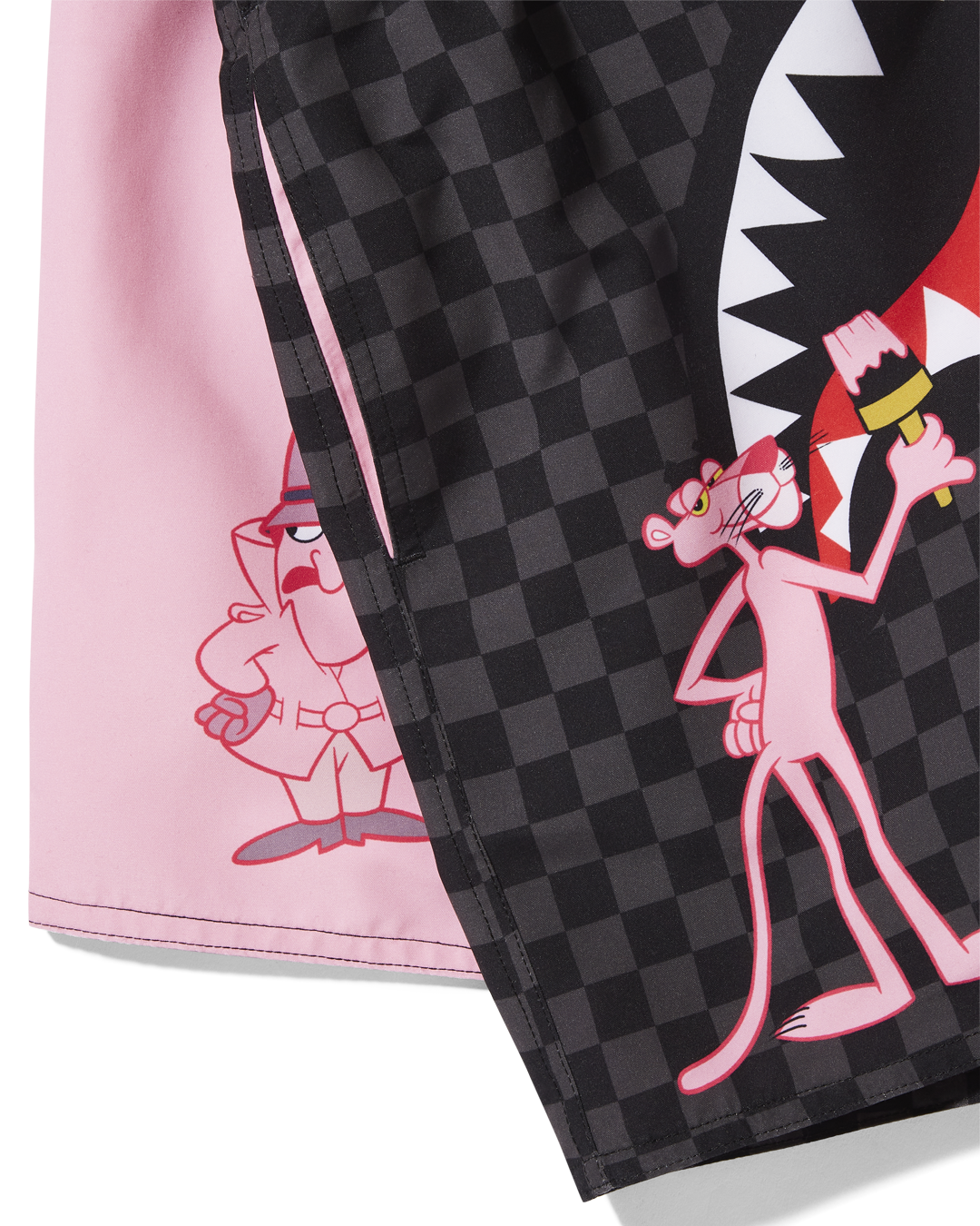 SPRAYGROUND® SWIM PINK PANTHER HALF PAINTED SWIM SHORTS